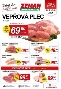 Náhled letáku Prodejny Zeman leták od 31.08.2026