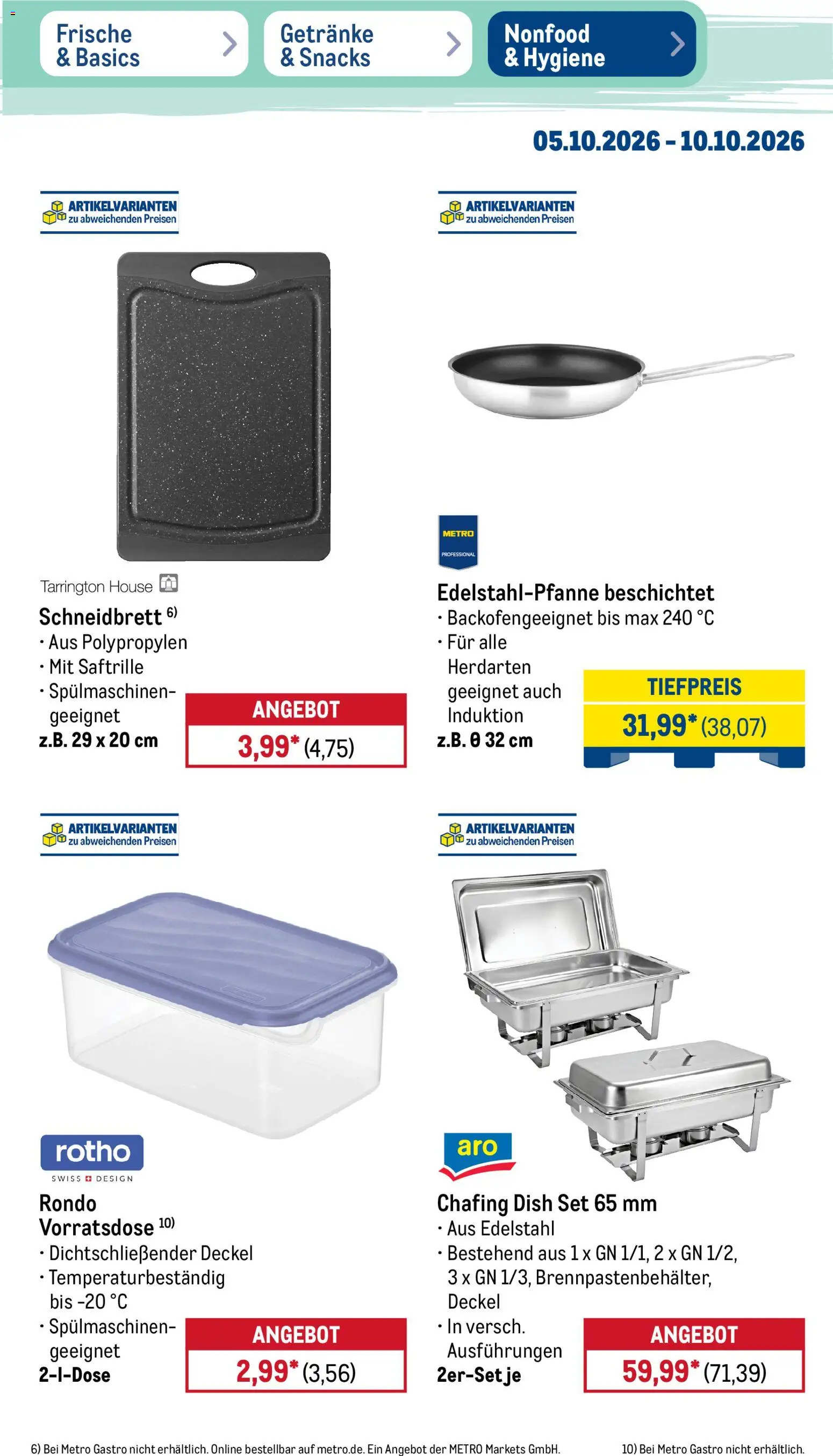 Metro NonFood-Angebote – gültig ab 05.10.2026 | Seite: 7