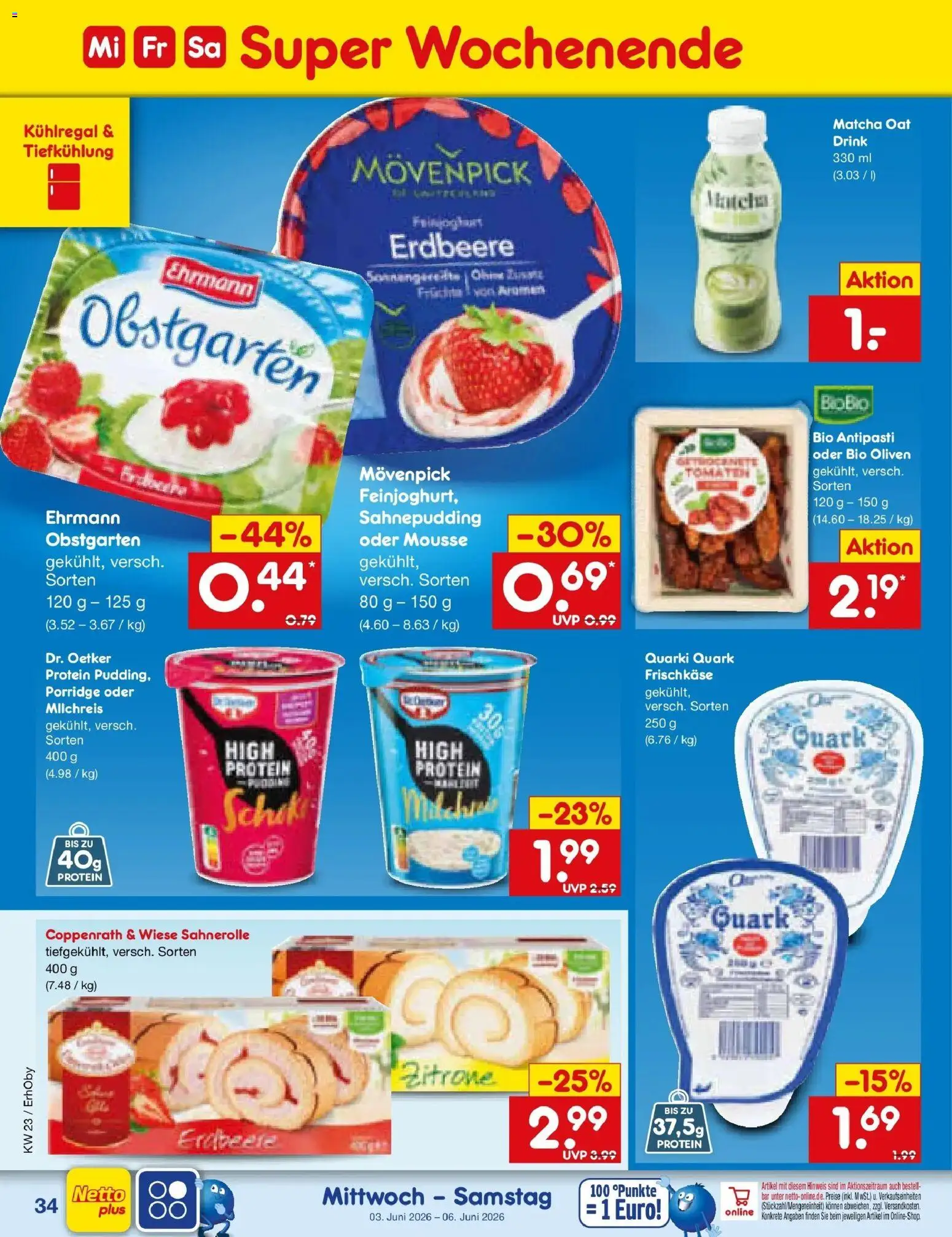 Netto Marken-Discount Prospekt Velden – gültig ab 01.06.2026 | Seite: 48 | Produkte: Quark, Zitrone, Frischkase