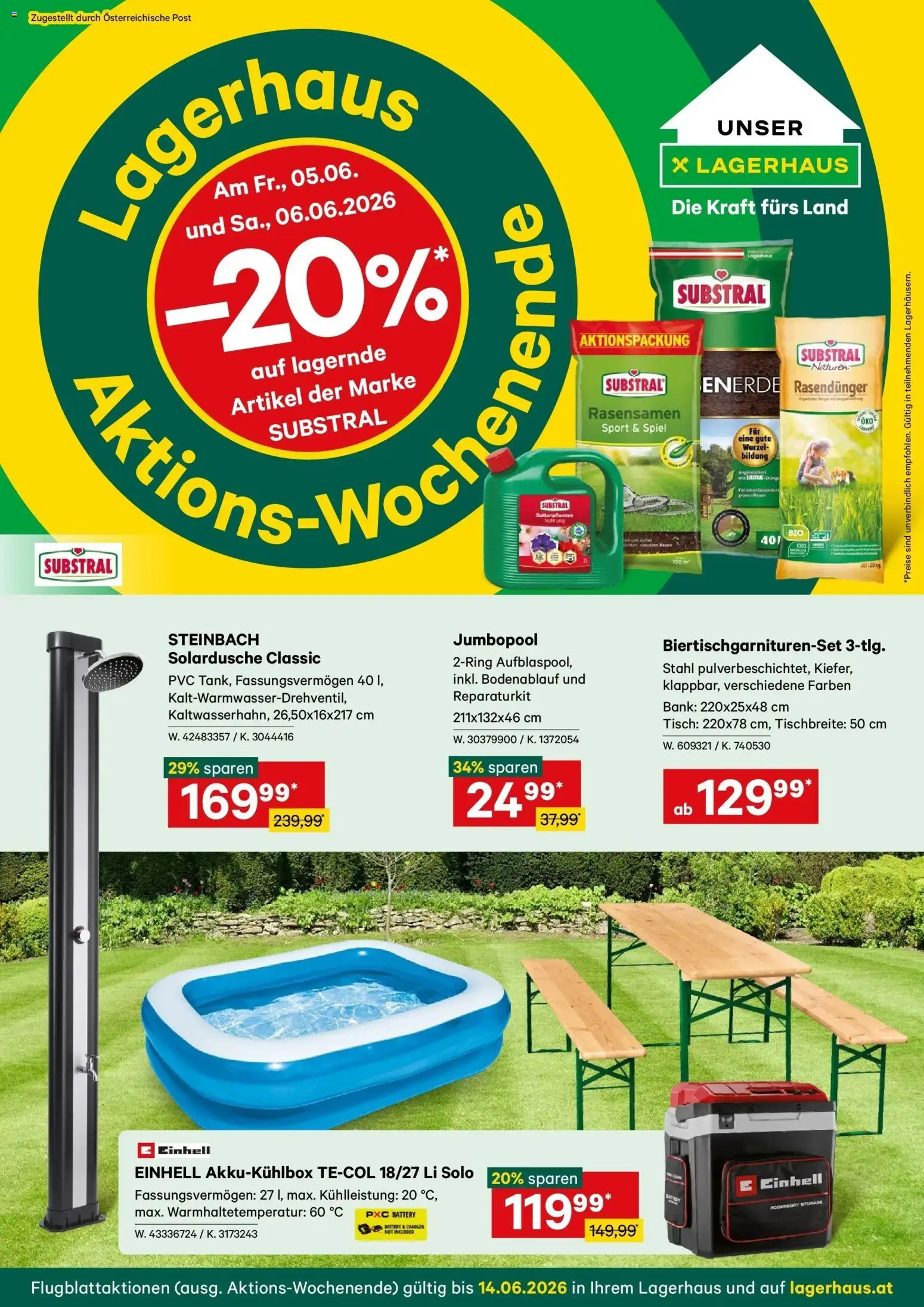 Lagerhaus - Wochen Angebote gültig ab 31.05.2026 | Seite: 1