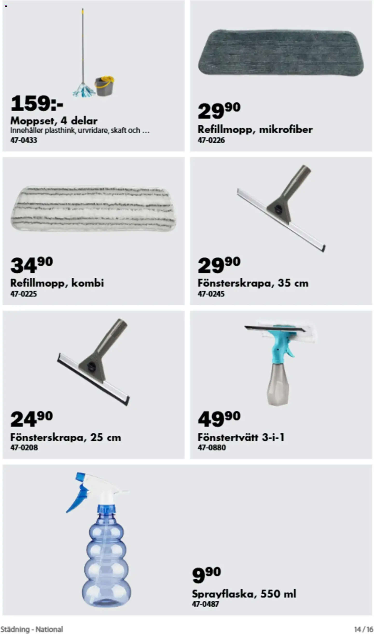 Biltema reklamblad aktuell från 20/08/2026 | Sida: 14 | Produkter: Fönstertvätt