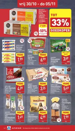 CÔTE D'OR® Pure chocolade ZERO, 4 st., pure chocolade - Voorbeeld van een folder van Aldi, geldig van 26/10/2026 | Pagina: 16