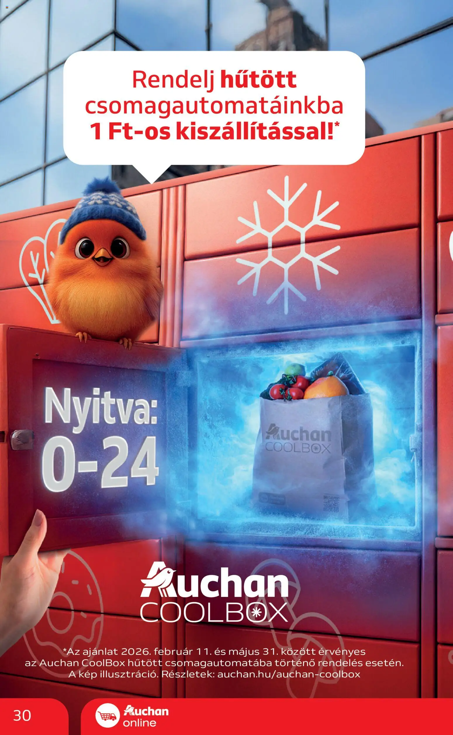 Auchan akciós ujság - amely érvényes a következő dátumtól: 21.05.2026 | Oldal: 30