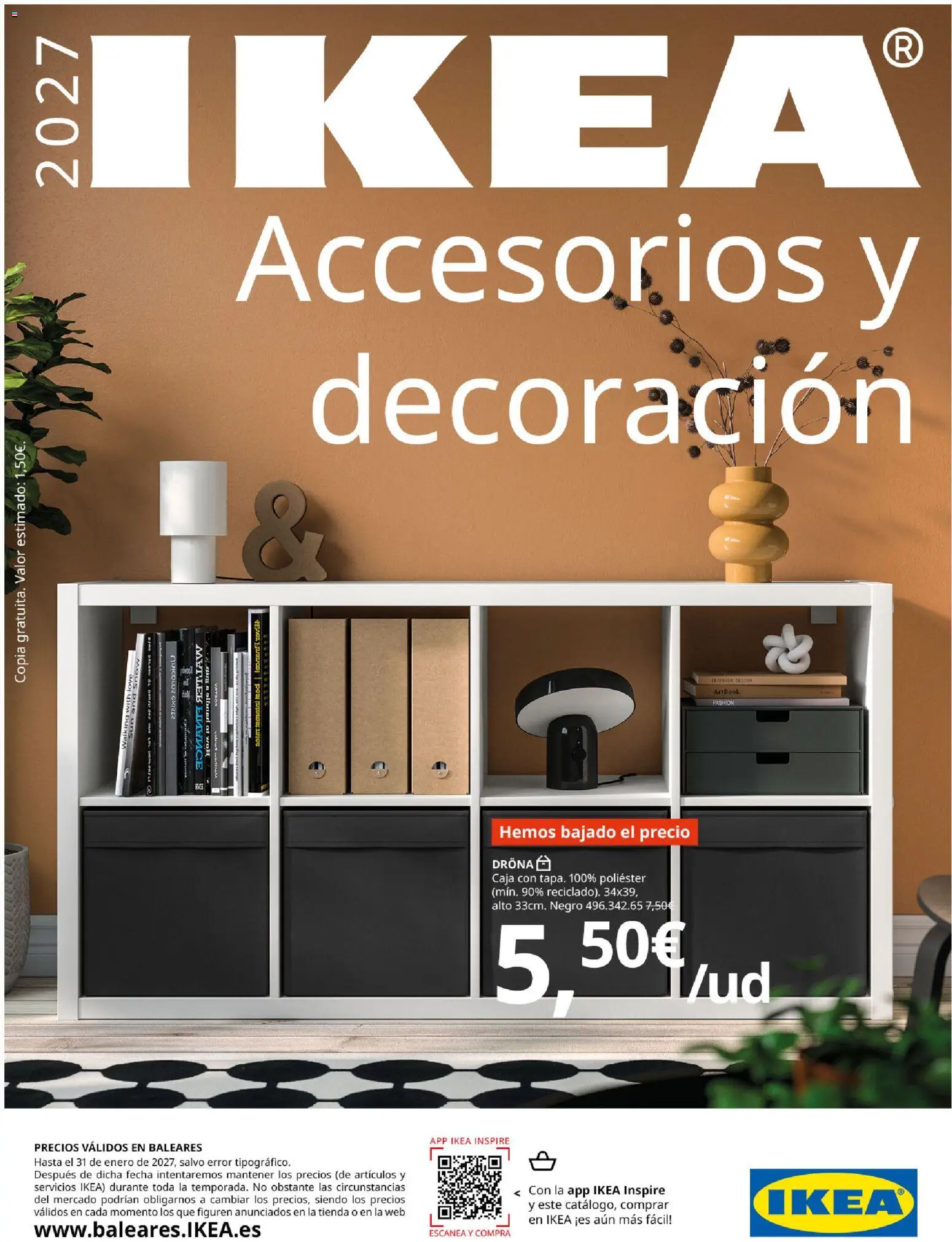 IKEA - Accesorios y decoración │ válido desde el 01/09/2026 | Página: 1 | Productos: Decoración, Caja