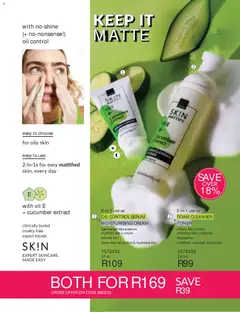 Avon specials catalogue – valid from 01/08/2026 | Page: 107 | Products: Serum, Toner, Oil, Foam
