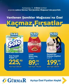 01 Ekim 2026 tarihinden itibaren geçerli olan Gürmar kataloğu önizlemesi