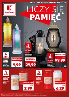 Náhled letáku Kaufland Polsko leták - Katalog znicze od 01.10.2026