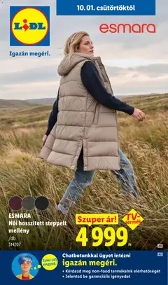 Lidl Nonfood kínálatunk - amely érvényes a következő dátumtól: 2026.10.01.