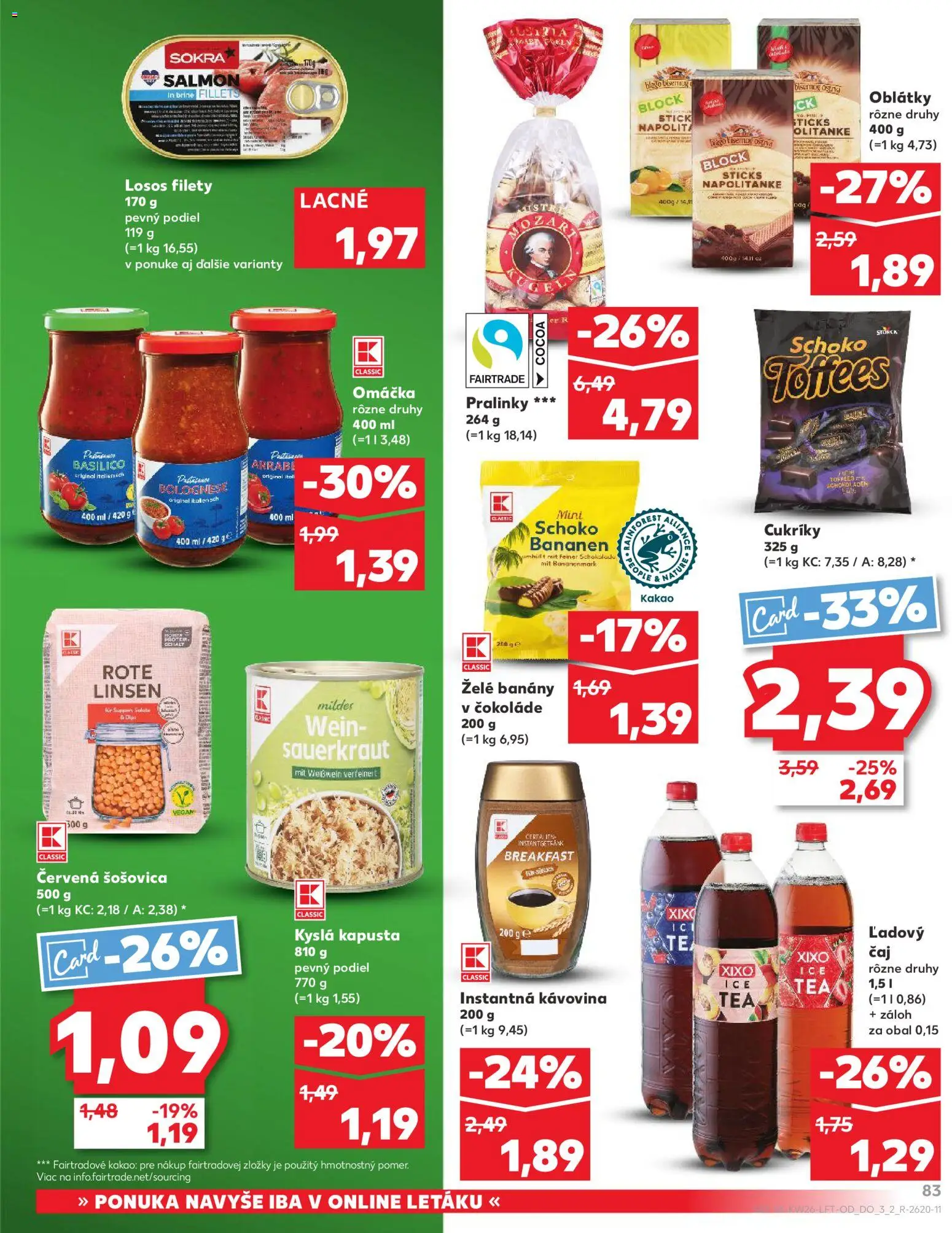 Nové Kaufland akcie – leták je platný od 25.06.2026 | Strana: 83