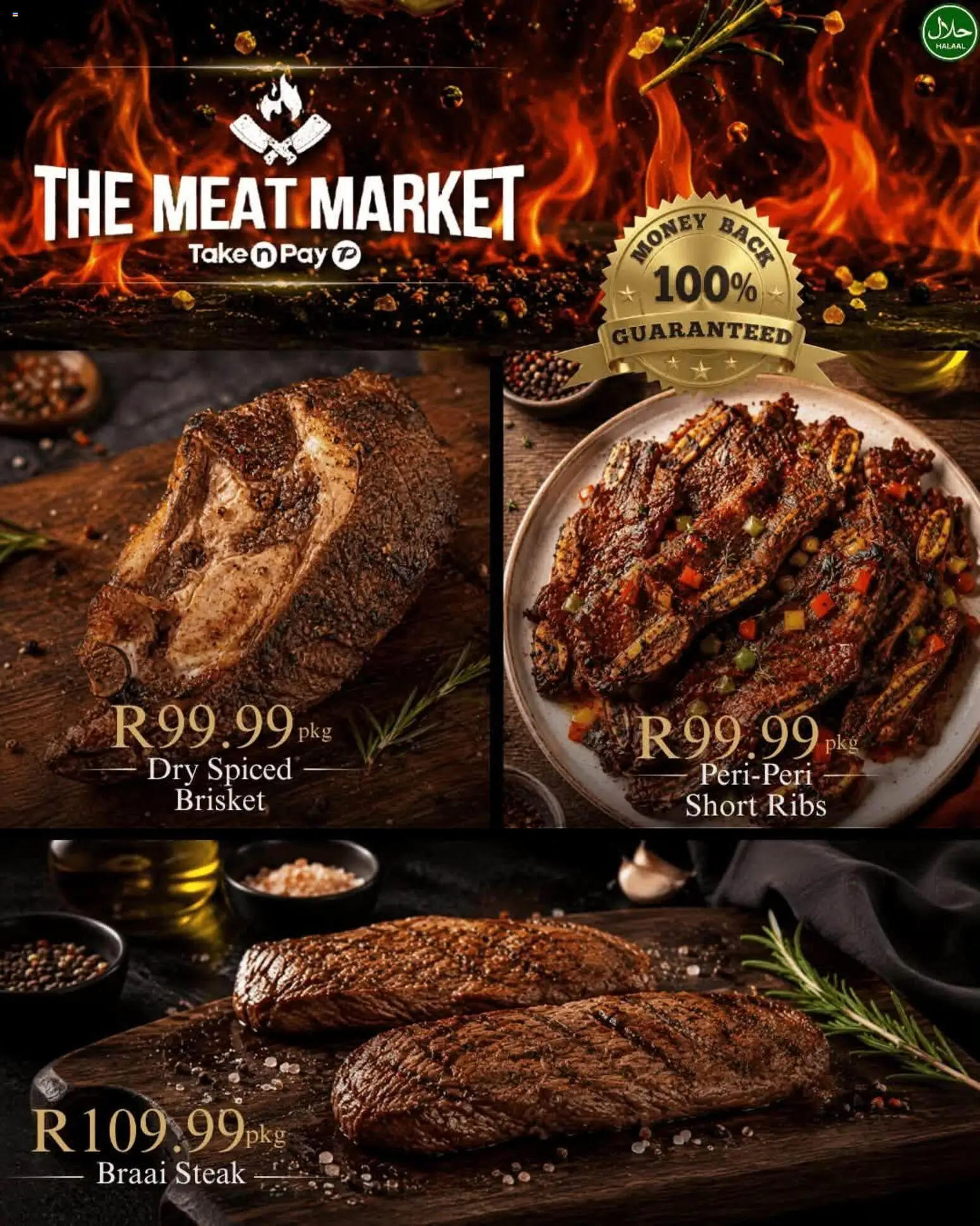 New Take n Pay catalogue – valid from 28/08/2026 | Page: 33 | Products: Steak, Ribs