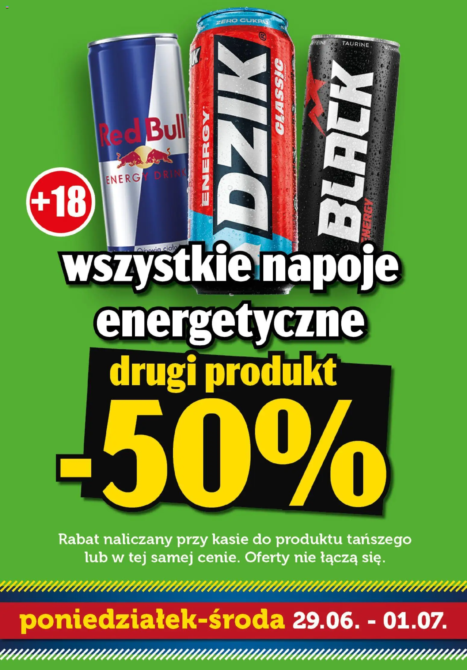 Topaz gazetka - Superstart tygodnia od 29.06.2026 | Strona: 5 | Produkty: Red bull, Napoje