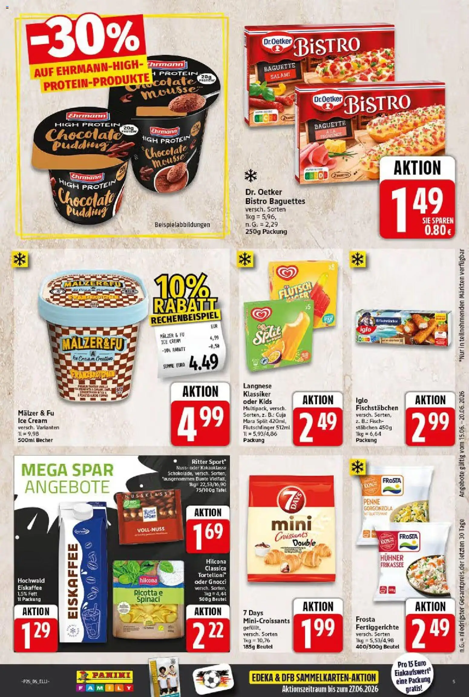 Elli Markt Prospekt Langenberg – gültig ab 15.06.2026 | Seite: 5 | Produkte: Gnocci, Baguette, Fischstabchen, Fertiggerichte