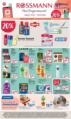 Rossmann Prospekt ab 27.07.2026 gültig