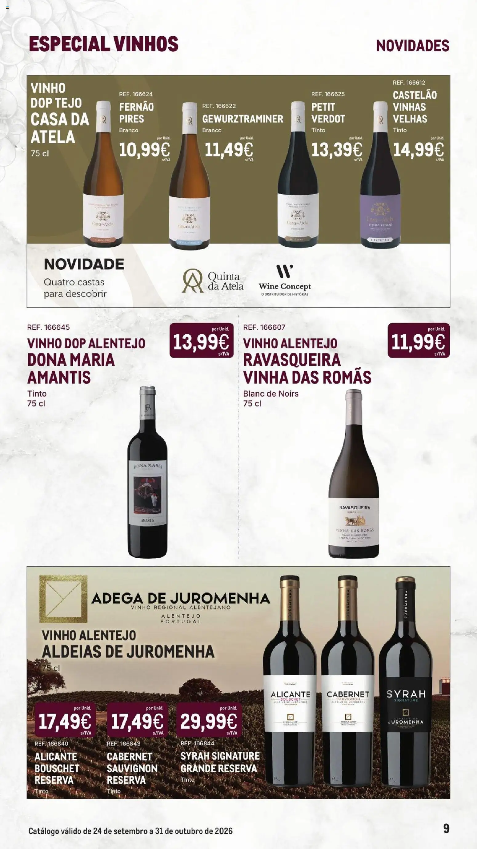 Makro Especial Vinhos │ válido de 24/09/2026 | Página: 9 | Produtos: Vinho