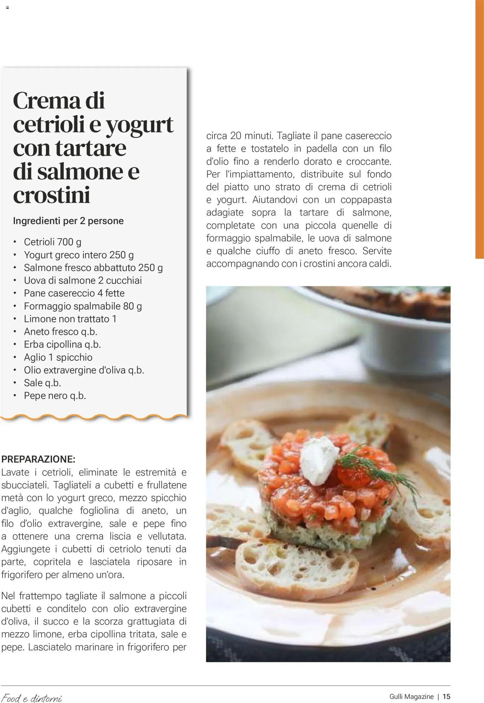 Volantino Gulliver del 01/07/2026 | Pagina: 14 | Prodotti: Yogurt, Cetrioli, Salmone fresco, Olio
