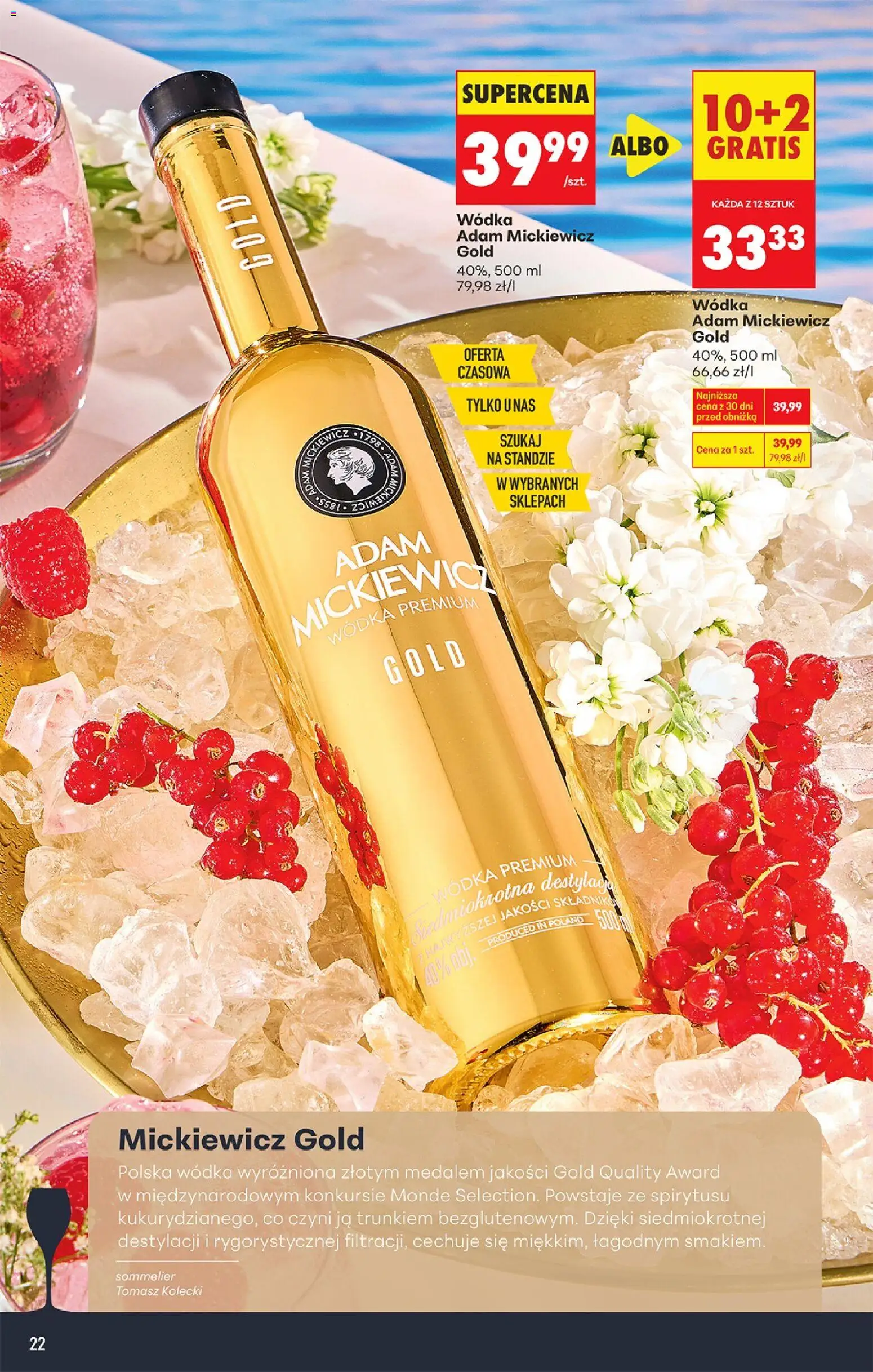 Biedronka Polsko leták - Czas na toast od 13.07.2026 | Strana: 22