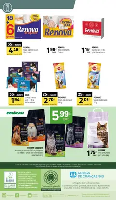 Pré-visualização Coviran folheto válido de 11/08/2026 | Página: 16 | Produtos: Papel higiénico, Areia, Frango
