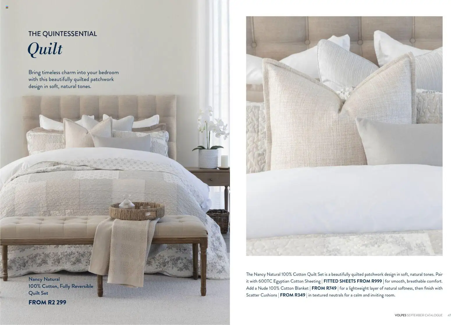 New Volpes catalogue – valid from 01/09/2026 | Page: 46 | Products: Blanket
