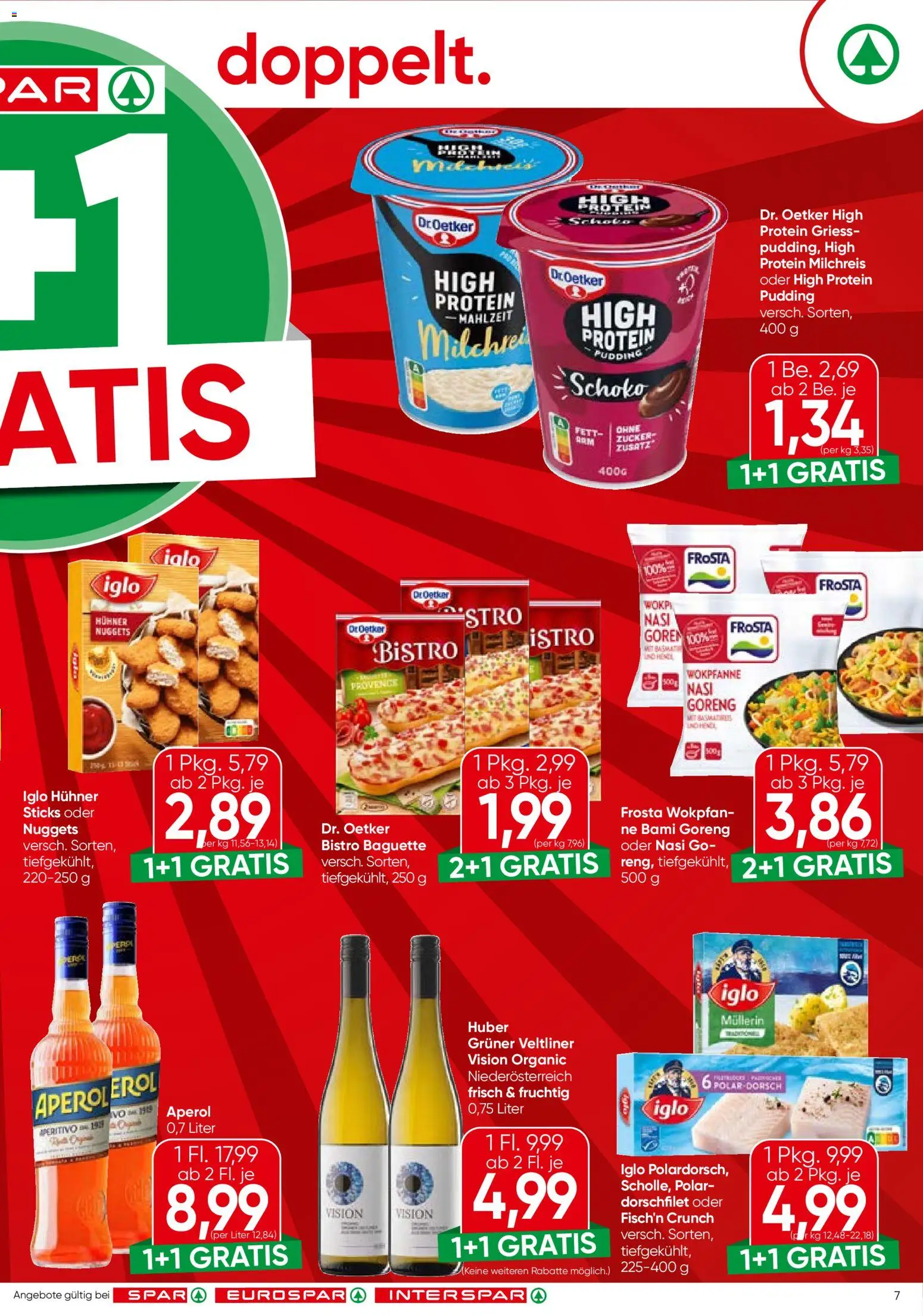 Spar Flugblatt - Wien gültig ab 11.06.2026 | Seite: 7 | Produkte: Matériel de rangement Fitness, Jääkaappipakastin