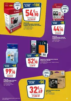 Bureau Vallée - Prévisualisation de Bureau Vallée - Les bonnes affaires PRO valide à partir de 19/10/2026 | Page: 8 | Produits: Cartouches d'encre Canon, Mais, Epson, Cartouche