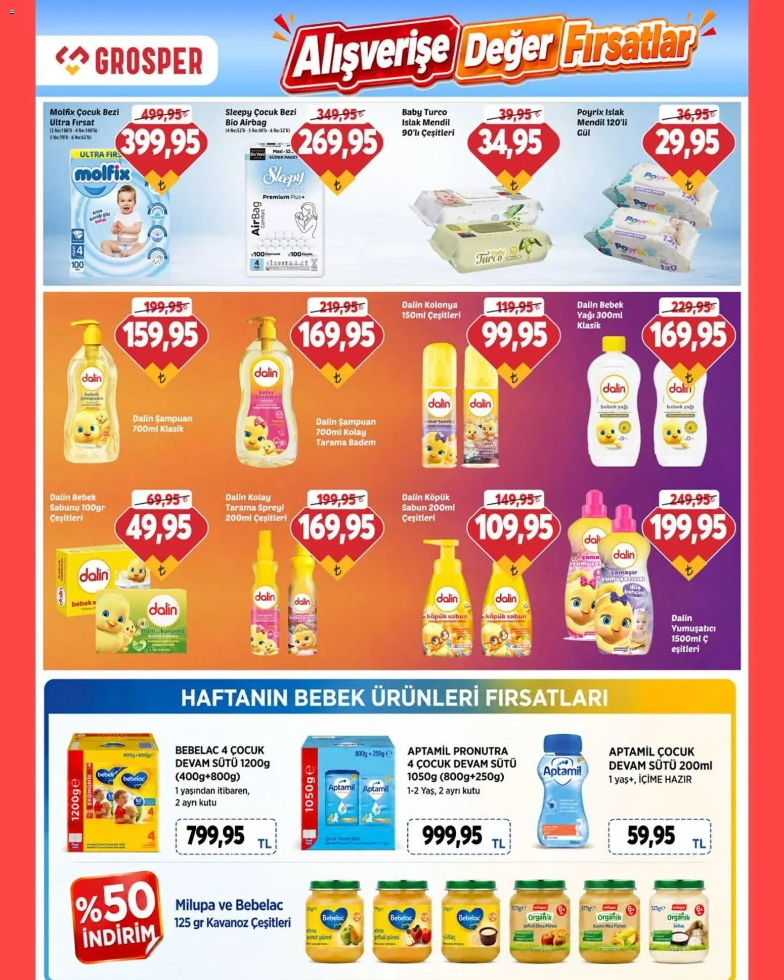 Grosper Katalog - 29 Temmuz 2026 tarihinden itibaren geçerlidir | Sayfa: 11 | Ürünler: Kutu, Sabun, Yumuşatıcı, Badem