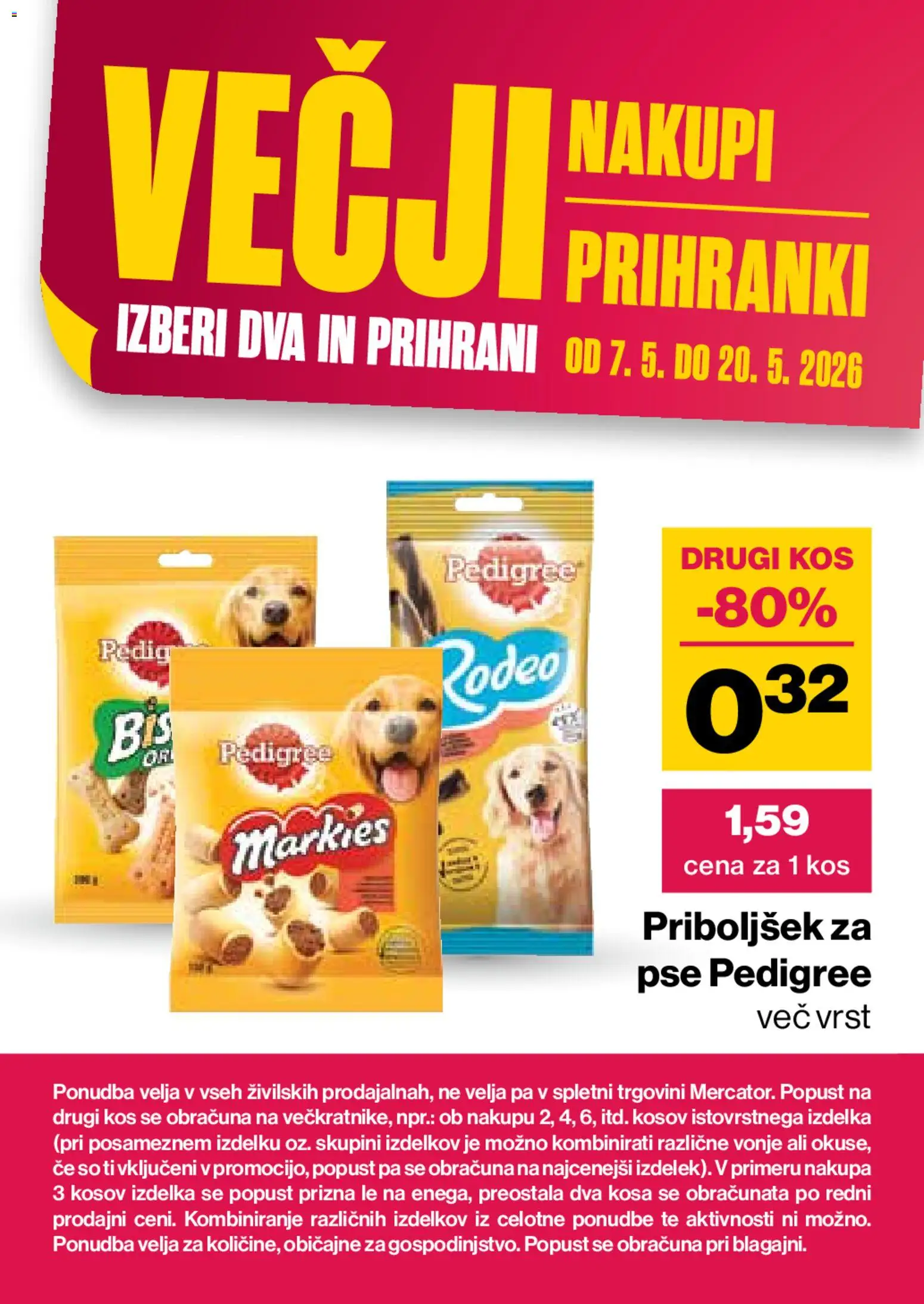 Novi Mercator katalog ponudbe – veljaven od 07.05.2026 | Stran: 64 | Izdelki: Kos