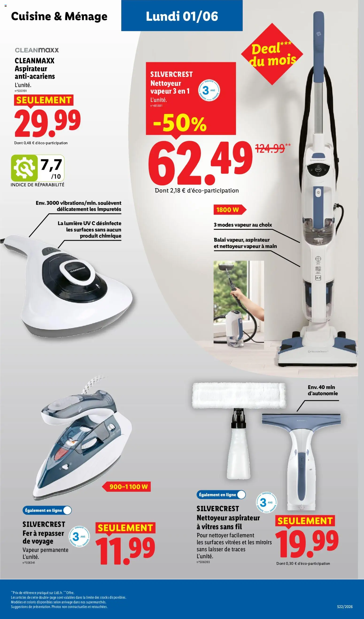 {H1} | Page: 53 | Produits: Aspirateur, Fer à repasser, Nettoyeur vapeur, Fer à repasser de voyage