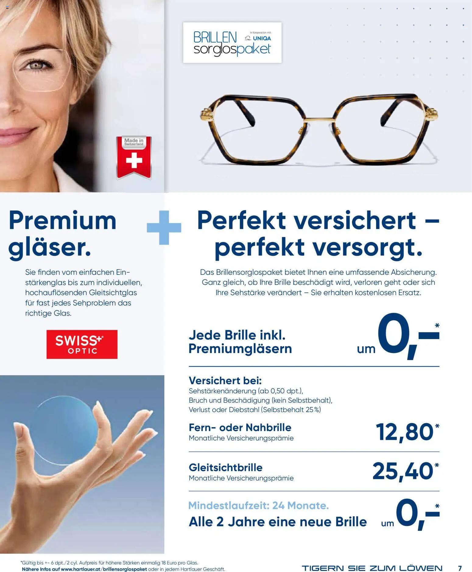 Hartlauer Gleitsichtbrille? Vergleichen zahlt sich aus! gültig ab 01.09.2026 | Seite: 7 | Produkte: Brille