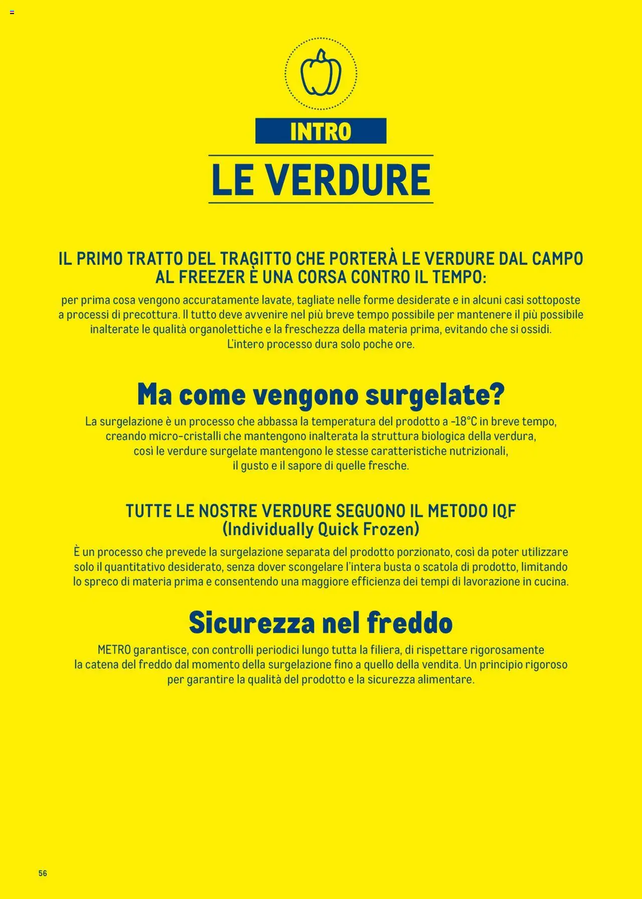 Volantino Metro del 30.06.2025 | Pagina: 56 | Prodotti: Verdure, Freezer, Scatola