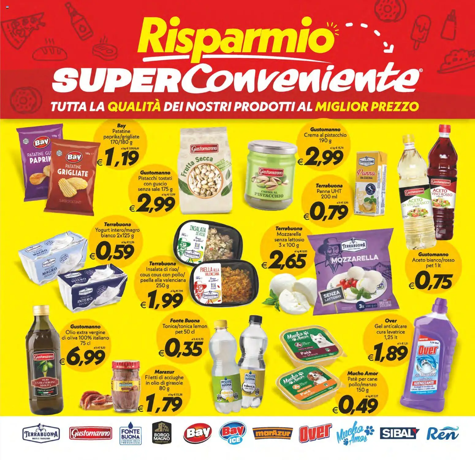 Volantino SuperConveniente del 30/06/2026 | Pagina: 13 | Prodotti: Pollo, Patatine, Sale, Mozzarella