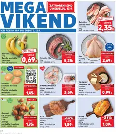 Burek s junetinom u plitici, 200 g - Pregled kataloga iz trgovine Kaufland, vrijedi od 09.09.2026 | Stranica: 38