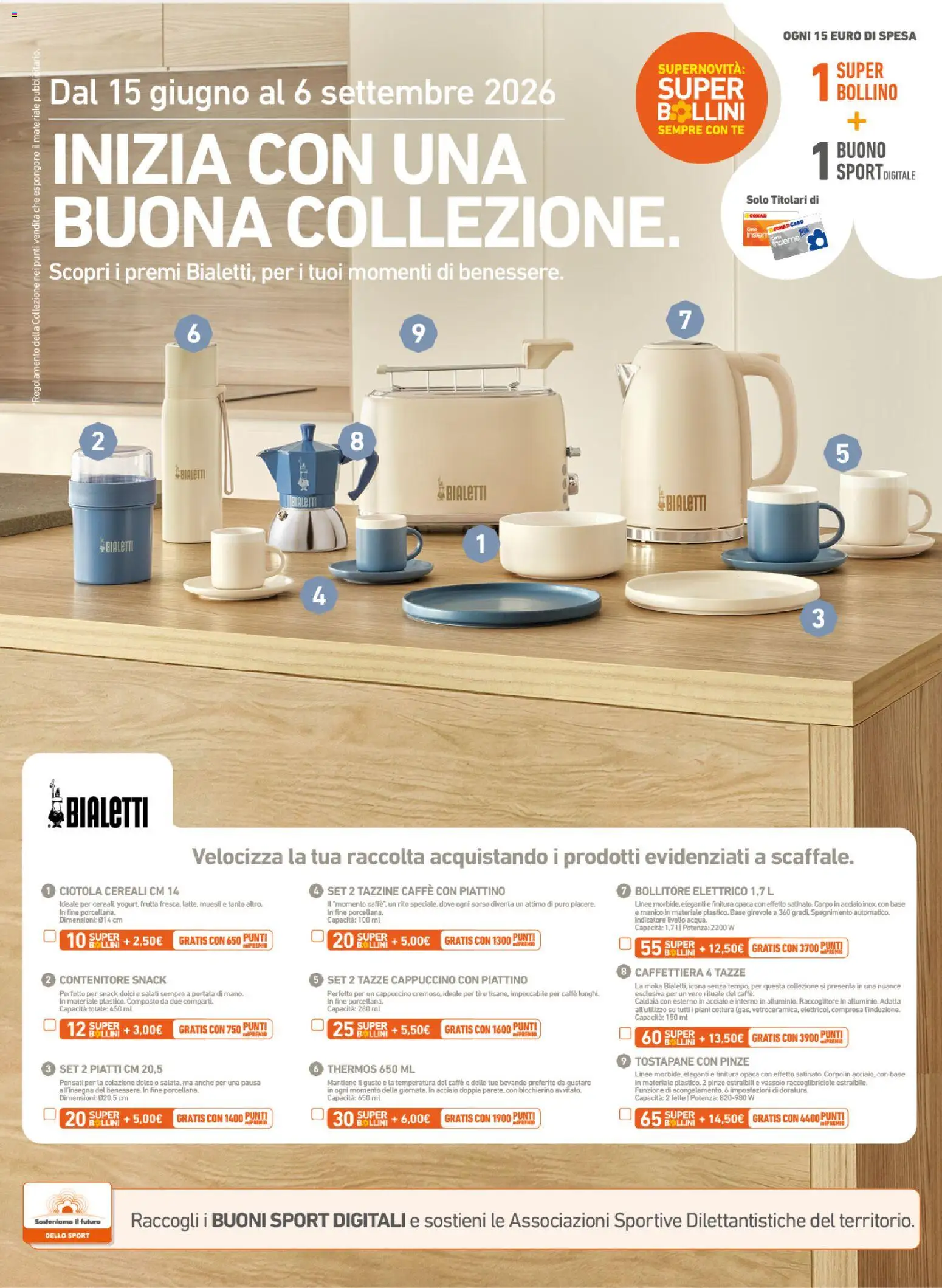 Volantino Conad del 17.06.2026 | Pagina: 13 | Prodotti: Muesli, Cereali, Frutta, Contenitore