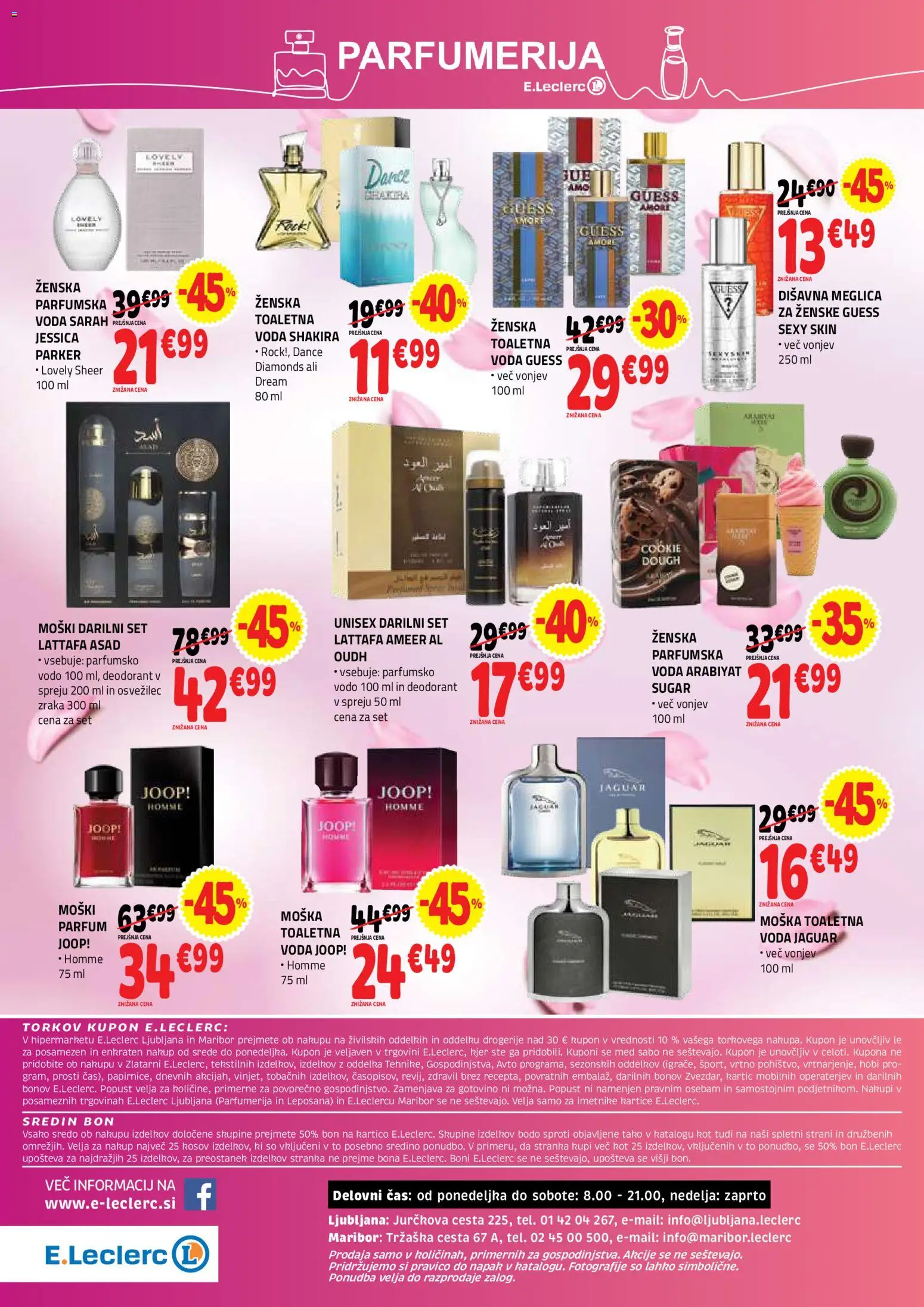 Novi E.leclerc katalog ponudbe – veljaven od 20.05.2026 | Stran: 48 | Izdelki: Parfum, Deodorant, Voda