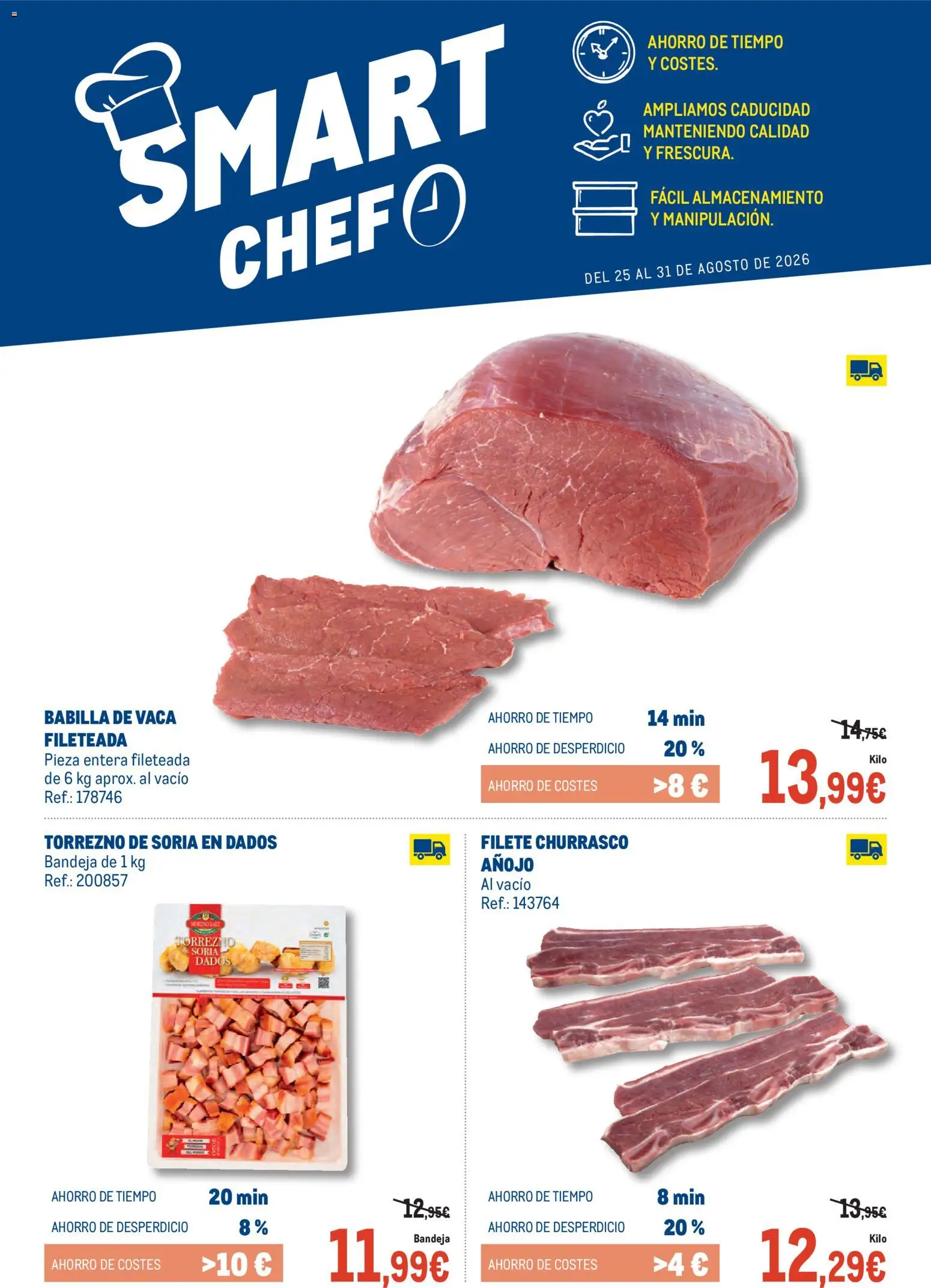 Makro Frescos Barajas - Elche - Bornujos │ válido desde el 25/08/2026 | Página: 5 | Productos: Filete, Bandeja