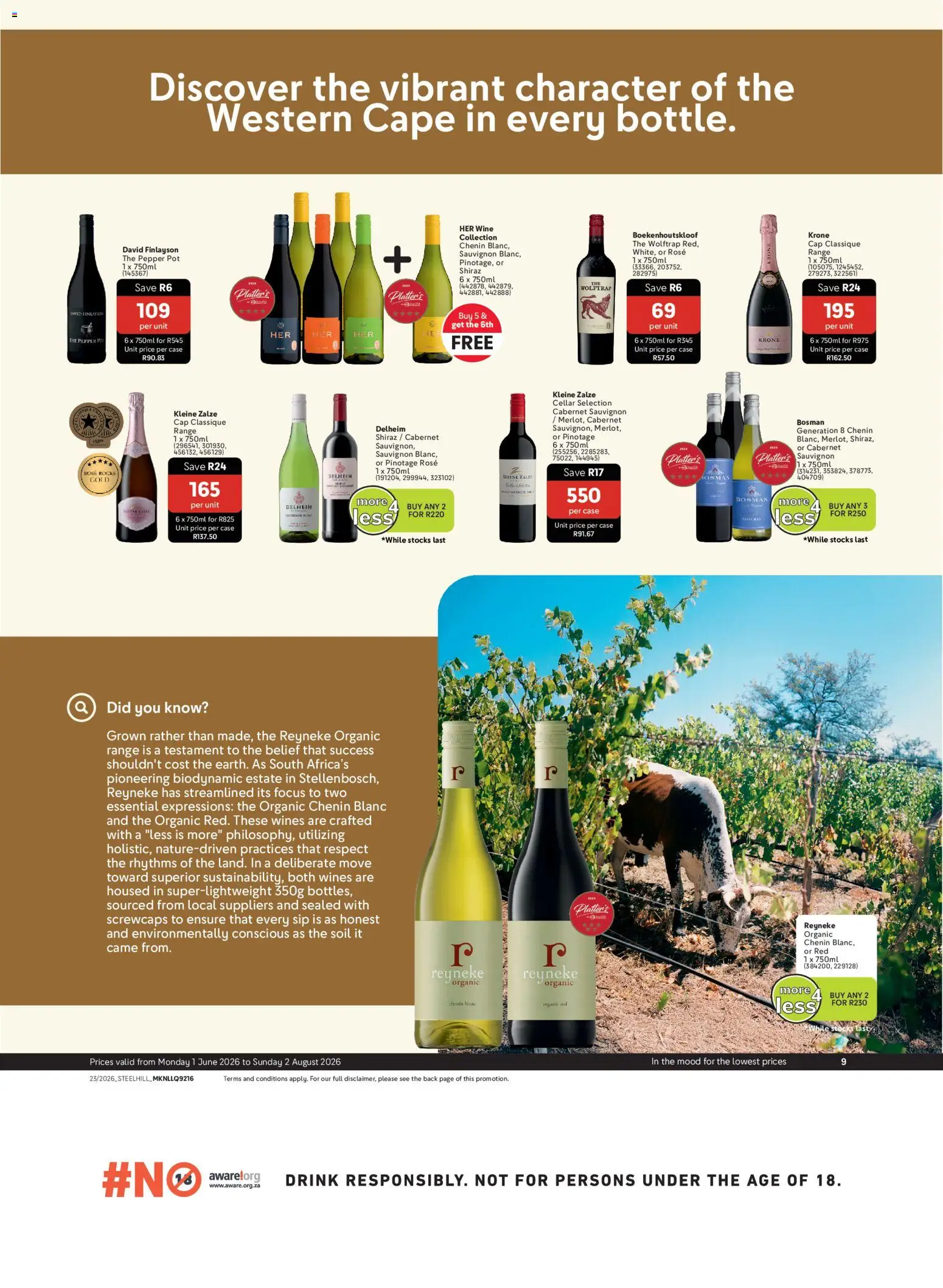 New Makro catalogue – valid from 01.06.2026 | Page: 9 | Products: Cap, Case, Wine, Pepper