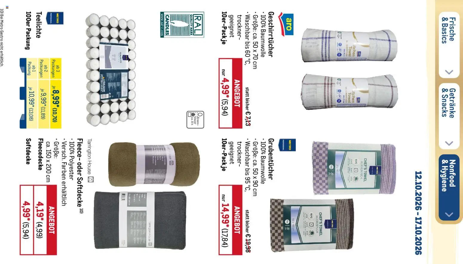 Metro Black Friday – gültig ab 12.10.2026 | Seite: 6 | Produkte: Trockner