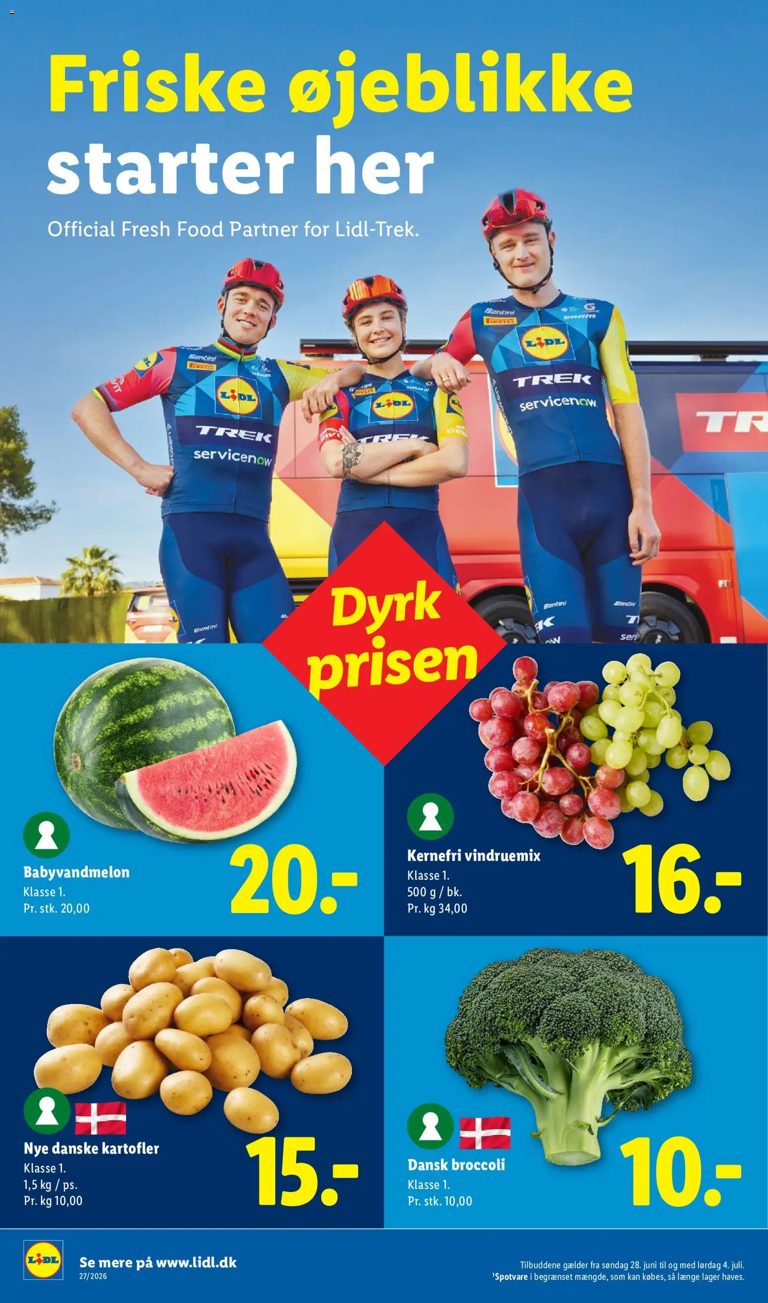Lidl tilbudsavis – gyldig fra 28/06/2026 | Side: 2 | Produkter: Kartofler, Broccoli, Søm