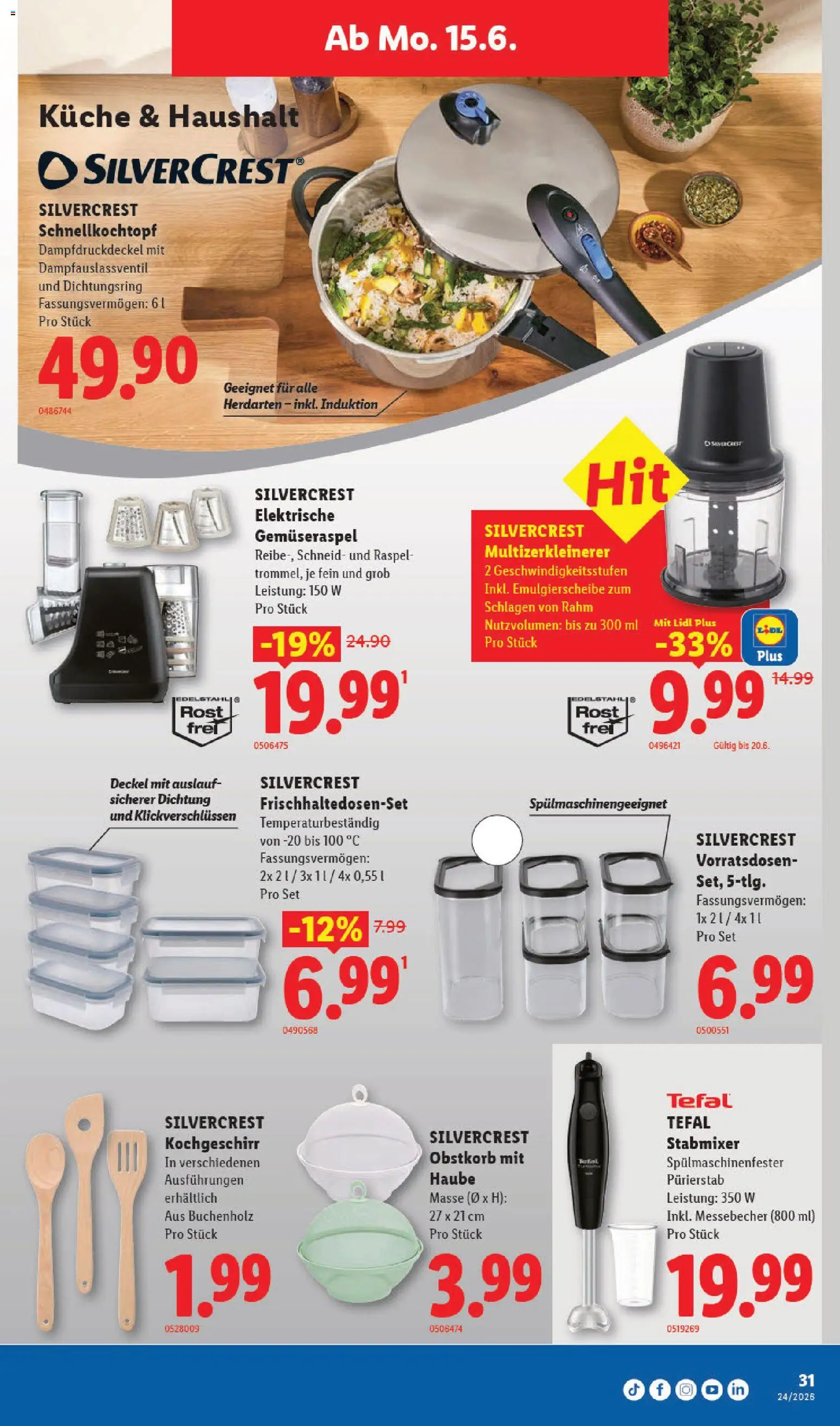 Lidl aktionen – gültig ab 11.06.2026 | Seite: 35 | Produkte: Stabmixer