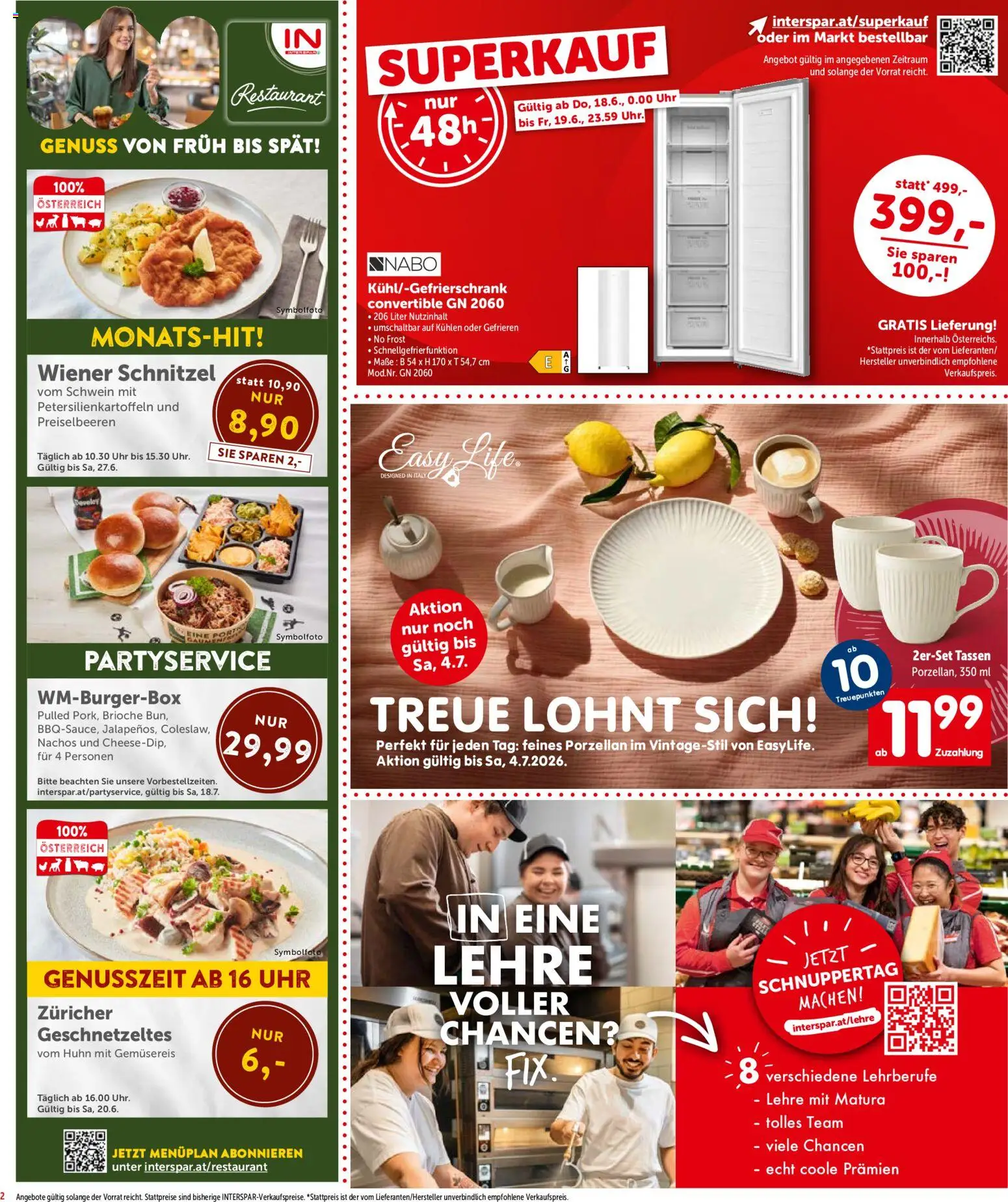 Interspar Flugblatt - Salzburg gültig ab 18.06.2026 | Seite: 2 | Produkte: Uhr