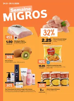 Migros aktionen FR ab 24.09.2026 gültig
