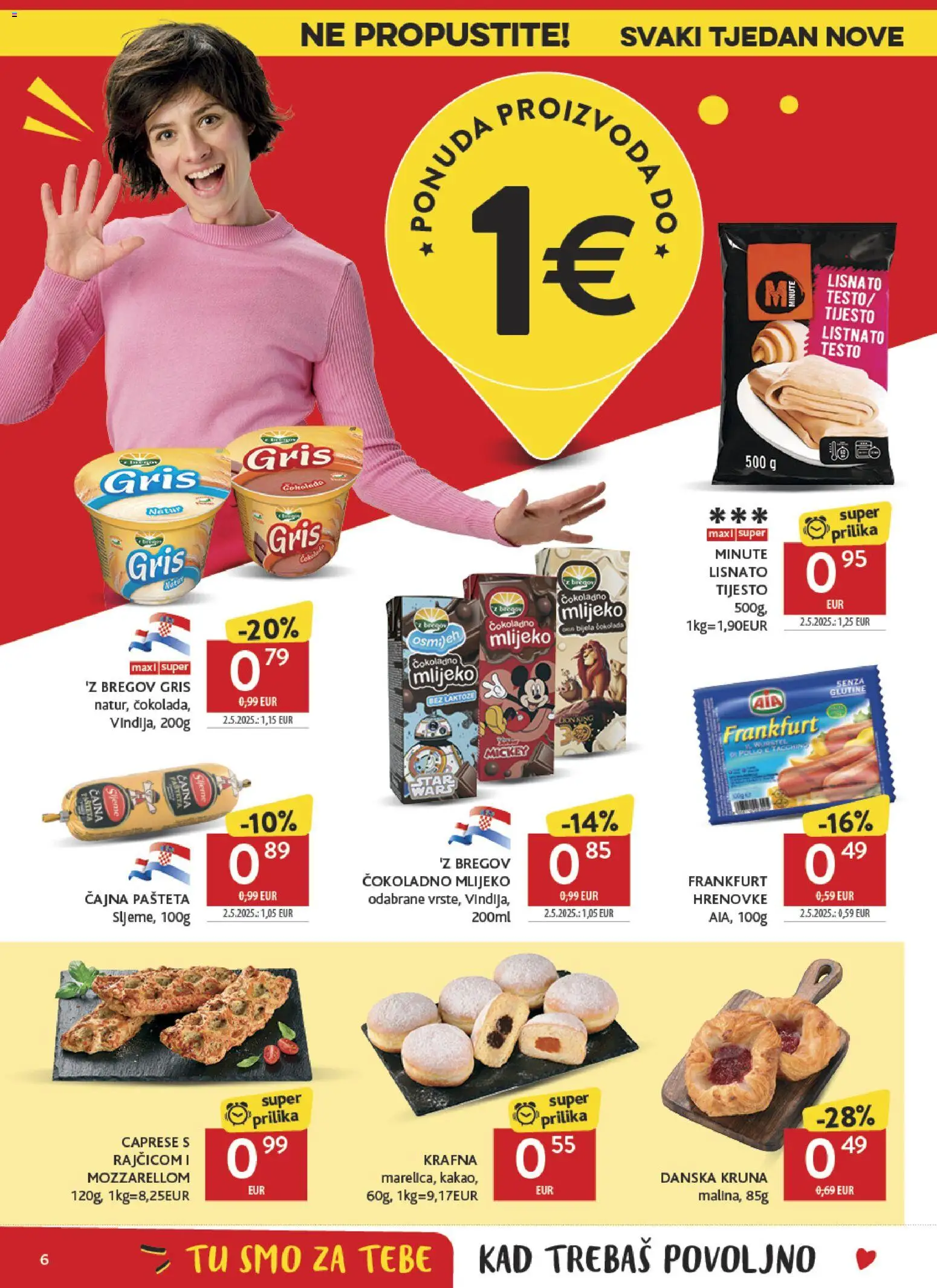 Konzum HR akciós ujság - amely érvényes a következő dátumtól: 2026.09.23. | Oldal: 6