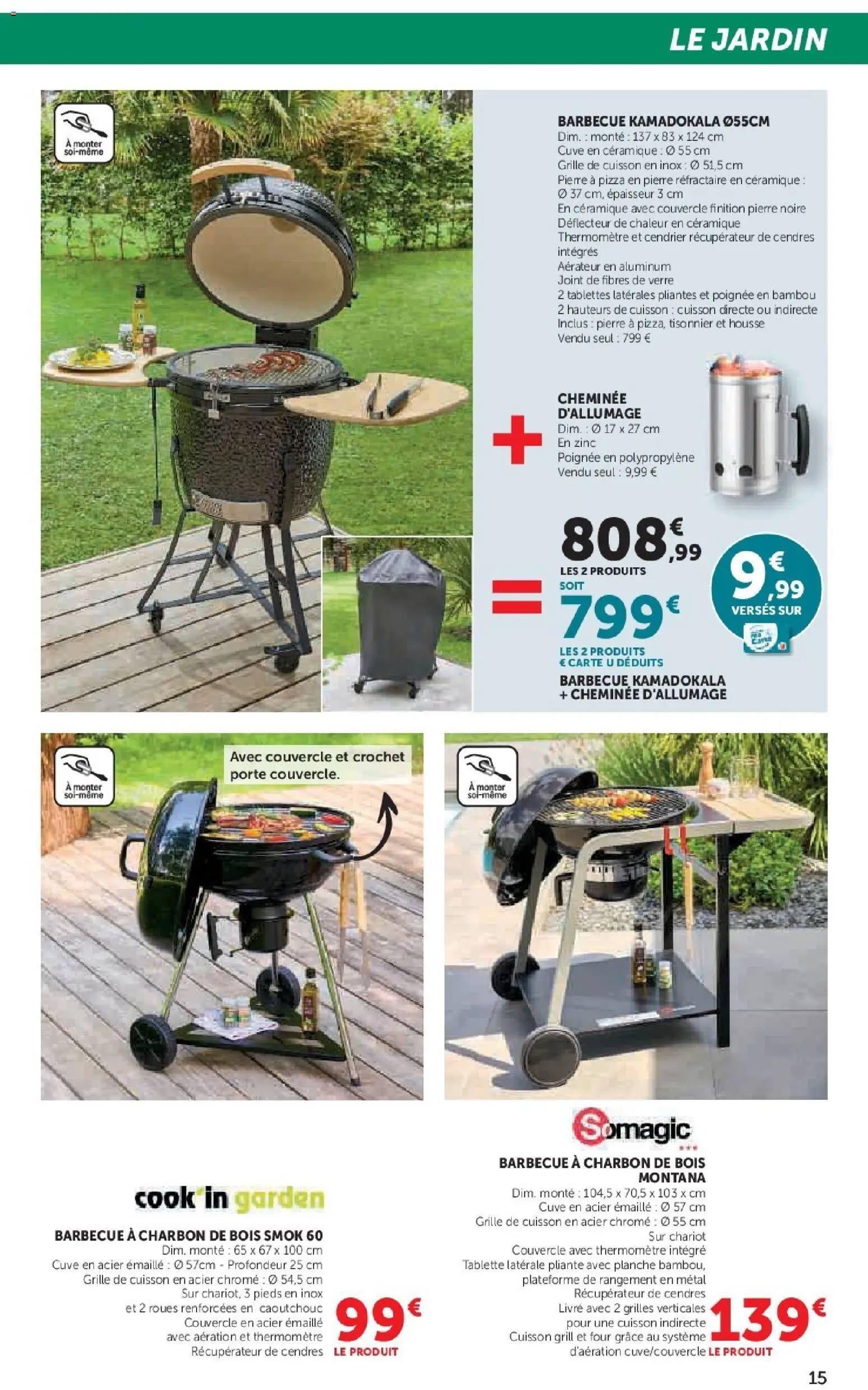 {H1} | Page: 15 | Produits: Charbon De Bois, Grill, Pizza, Livre