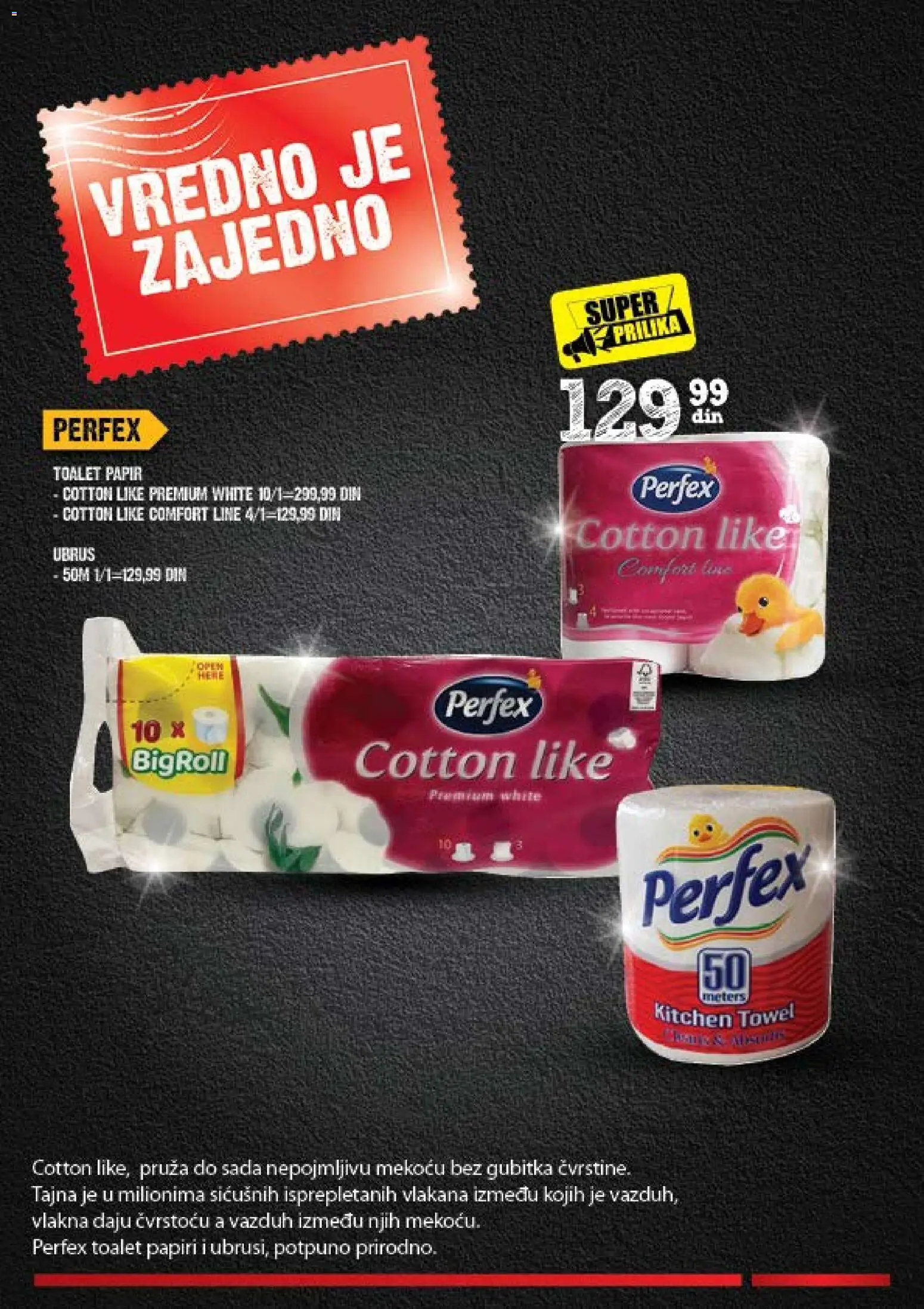 Idea katalog - važi od 31.08.2026 | Strana: 34 | Proizvode: Toalet papir, Ubrus