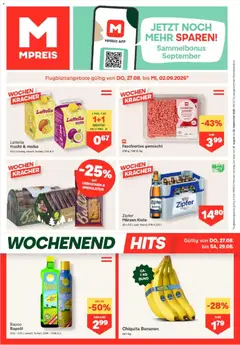 MPREIS Lenzing ab 27.08.2026 gültig