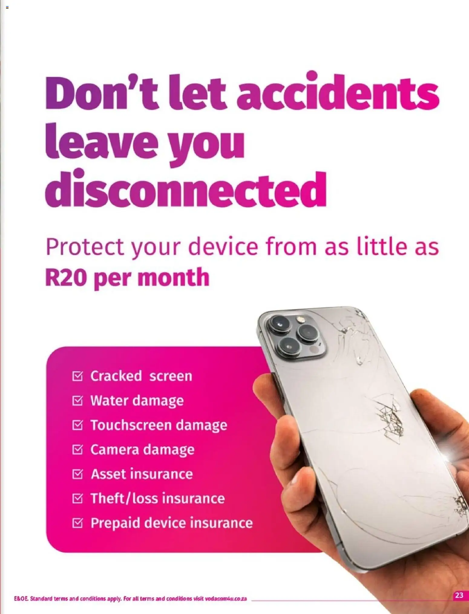New Vodacom catalogue – valid from 07.05.2026 | Page: 23