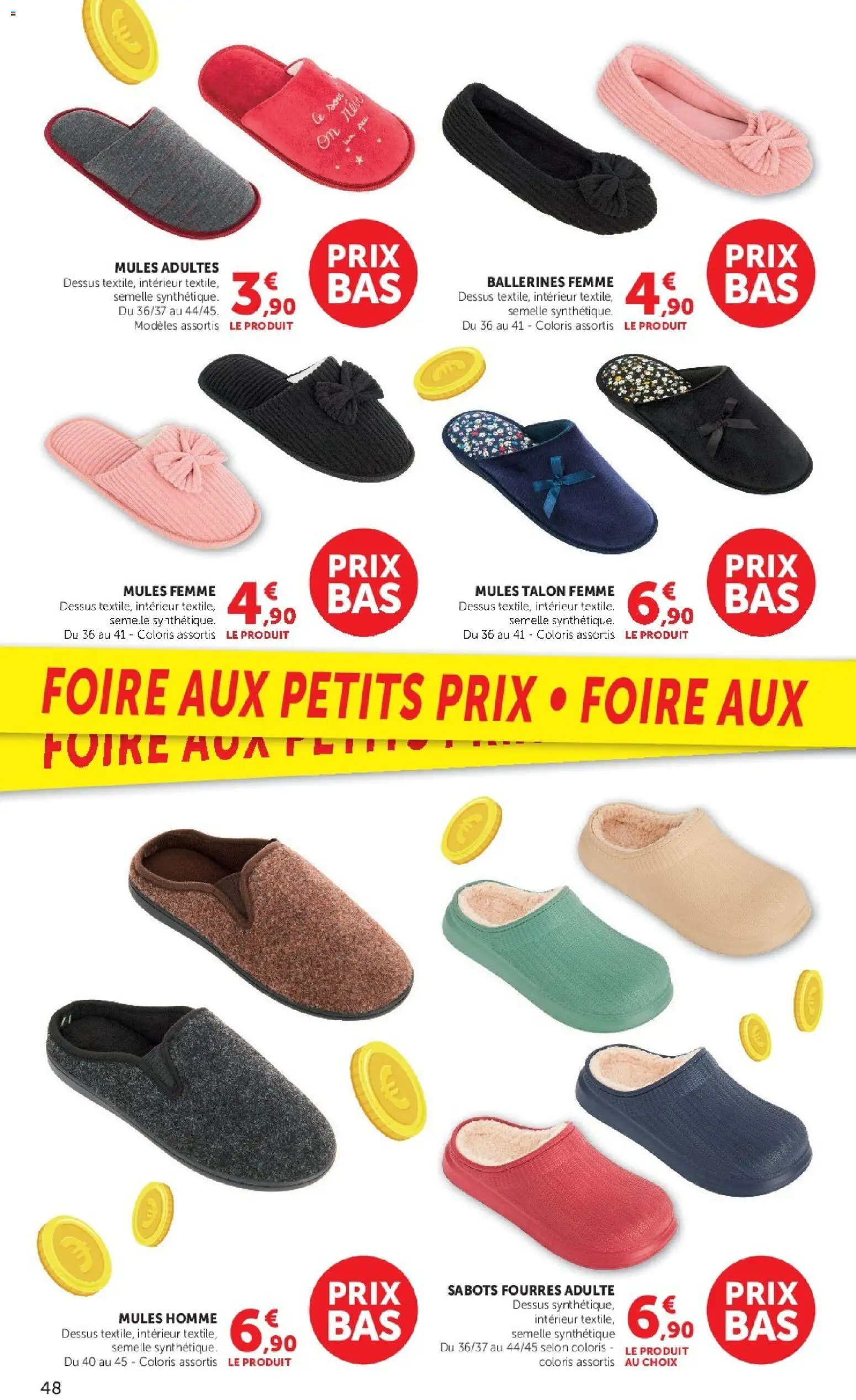 {H1} | Page: 48 | Produits: Mules, Sabots, Ballerines, Mules femme