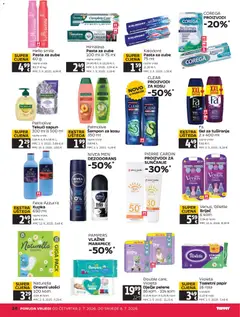Tommy Katalog - Pregled kataloga iz trgovine Tommy, vrijedi od 02.07.2026 | Stranica: 28 | Proizvodi: Pelene, Šampon, Gel za tuširanje, Violeta