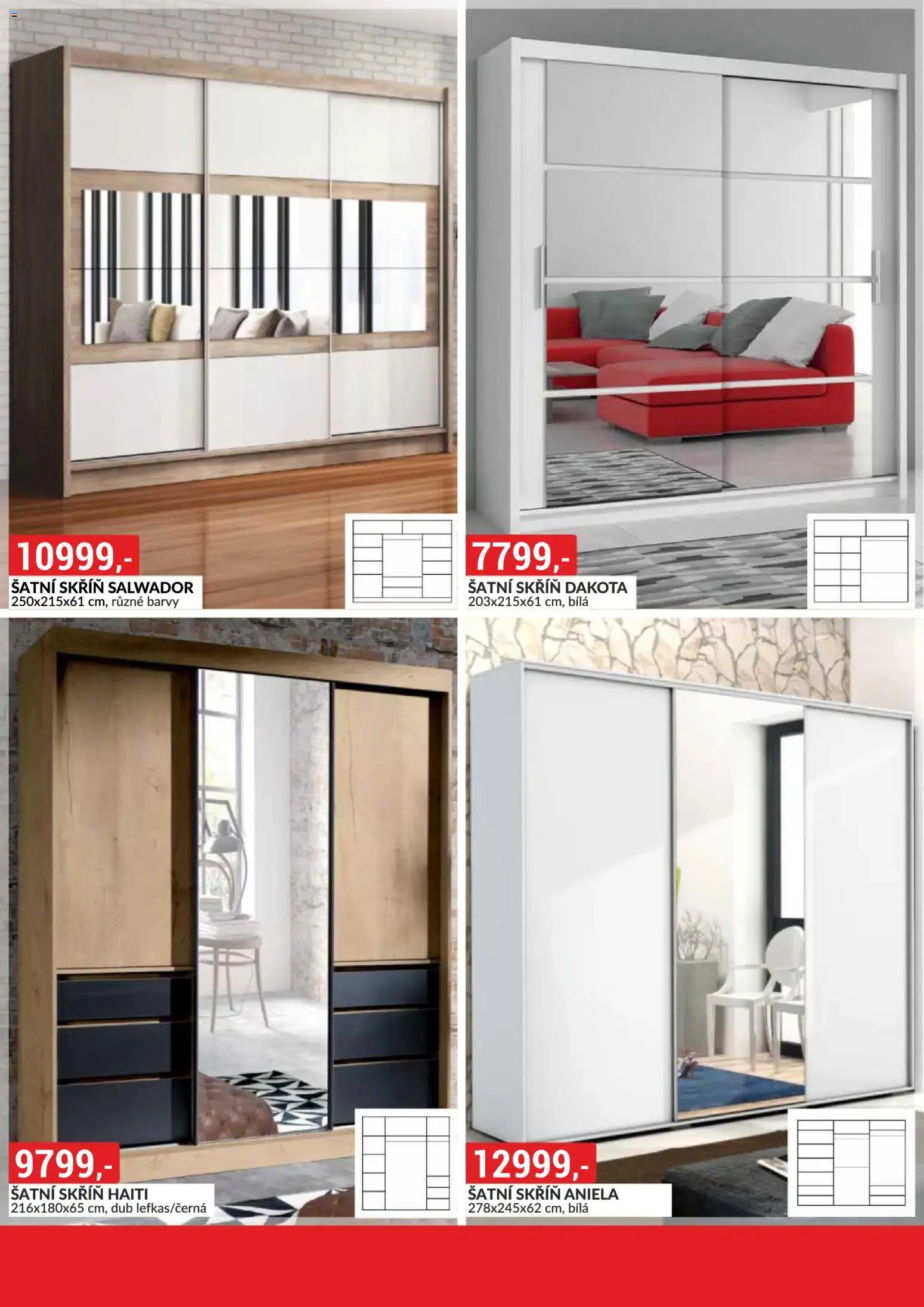 BAUMAX leták - Moderní bydlení od 01.09.2026 | Strana: 24 | Produkty: Šatní skříň, Barvy, Skříň