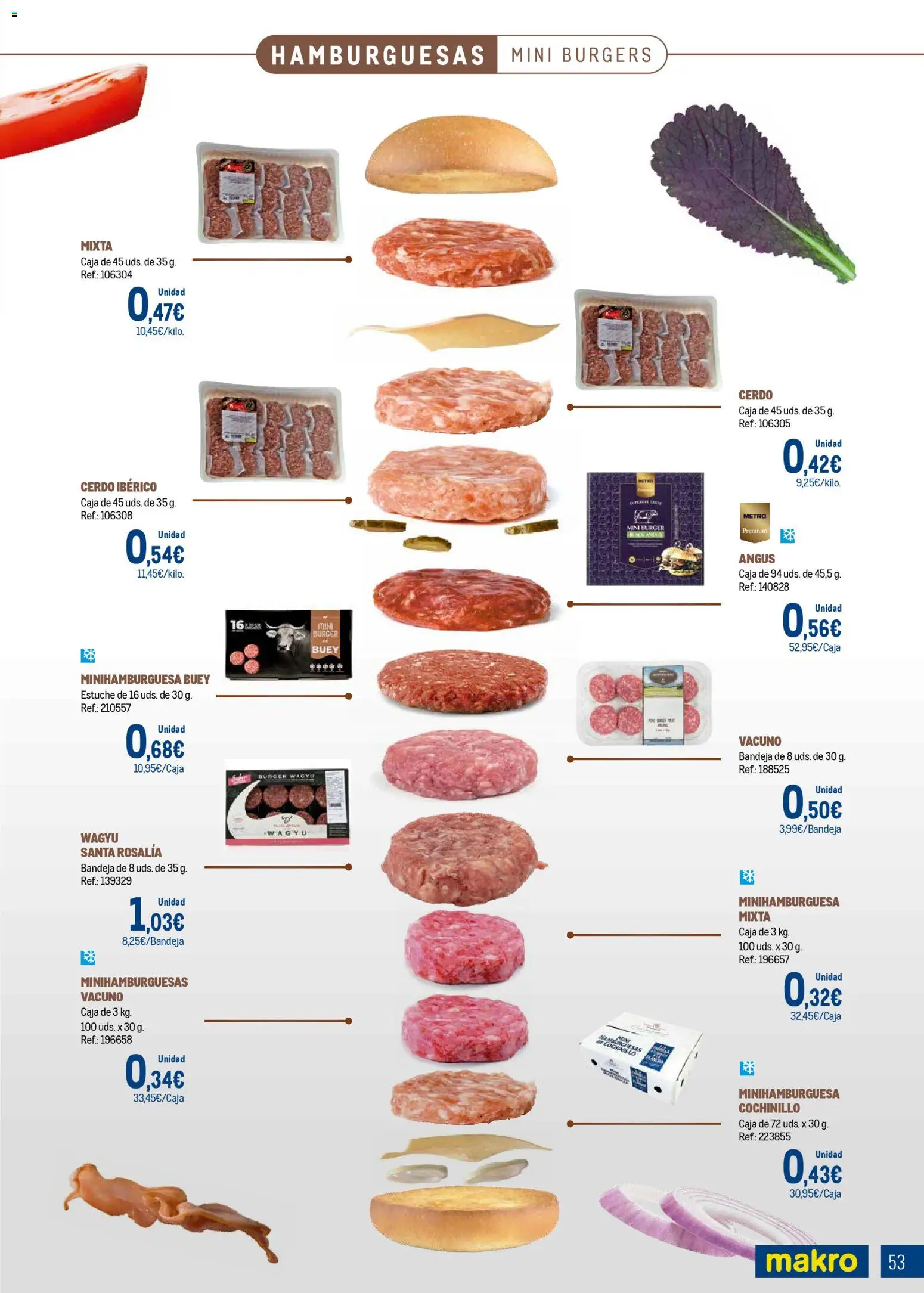 Makro - Expertos en carnes Canarias │ válido desde el 09.03.2026 | Página: 53 | Productos: Cerdo, Bandeja, Caja