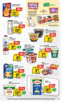 Ofertele Mega Image valabile de la 08.10.2026 | Pagină: 17 | Produse: Covalact de tara, Lapte, Danone, Desert